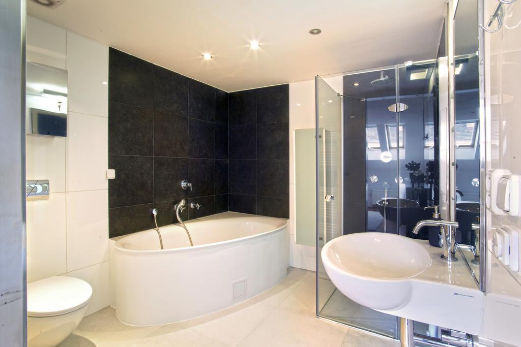 Luxury Penthouse Apartment Prága Kültér fotó