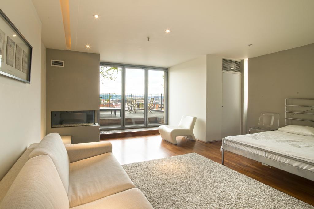 Luxury Penthouse Apartment Prága Kültér fotó
